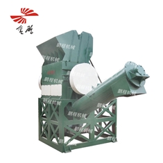 Large waste plastic cleaning crusher
